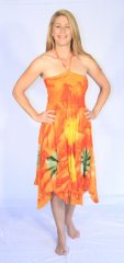 Supa Sun Dress Orange