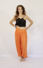 Long Aladdin Pants Nicole Orange